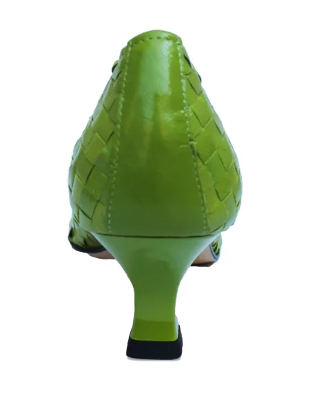 Pantofi cu toc La Rose verde