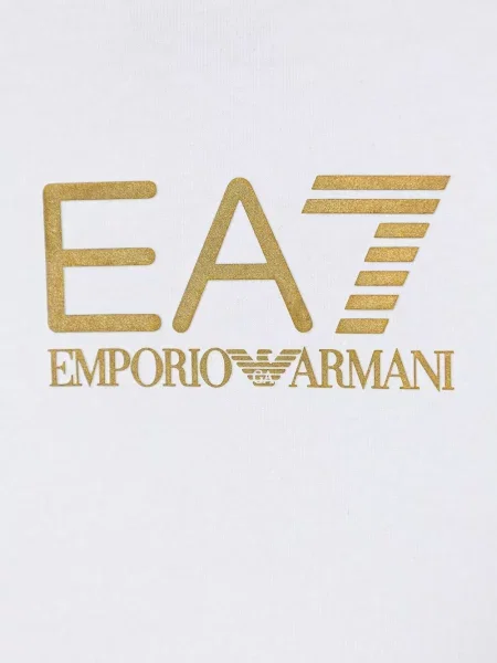 Koszulka dziecięca Emporio Armani biała