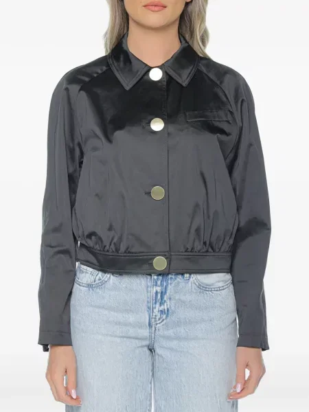 Geacă Armani Exchange din satin negru