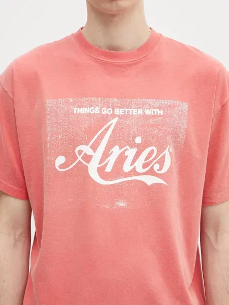 Футболка Aries Sunbleached Cola SS Tee