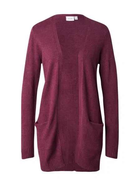VILA Geacă tricotată VLRil ciclam