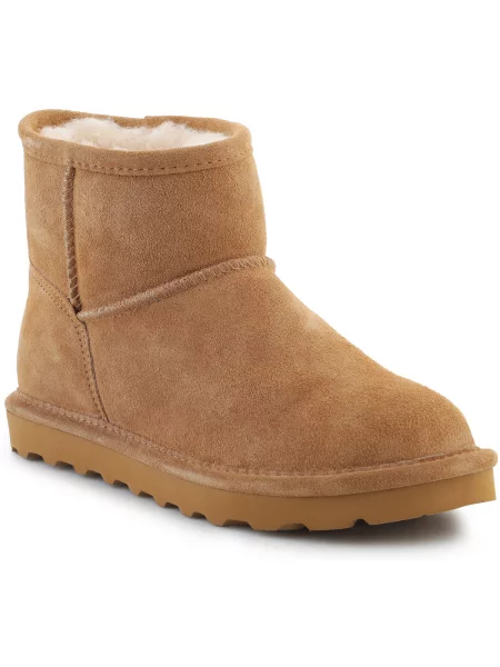 Kotníkové boty Bearpaw béžové