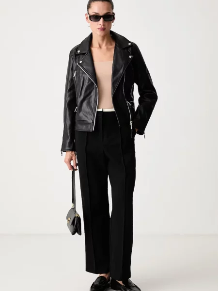 DKNY шкіряна куртка з імітації шкіри