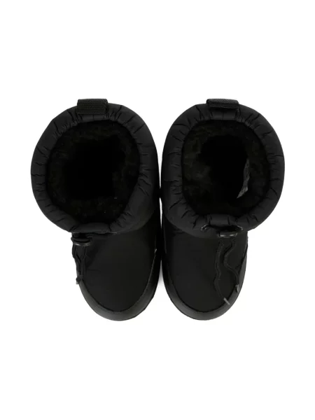 Botki dziecięce Moschino czarne