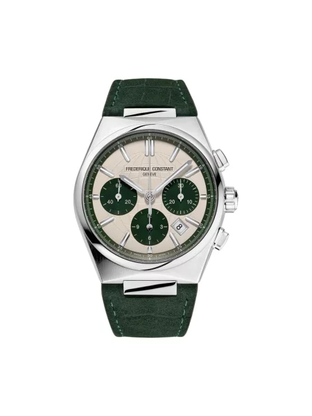 Zegarek Frederique Constant zielony