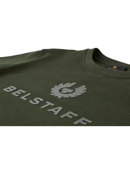 Bluza nierozpinana Belstaff zielona