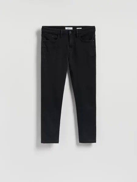Reserved Джинси slim fit чорний
