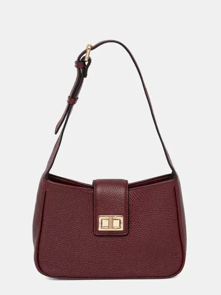 Usnjena torbica Geox SOLANGY bordo