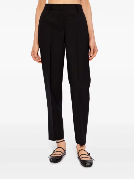Pantaloni croiți Paul Smith negru