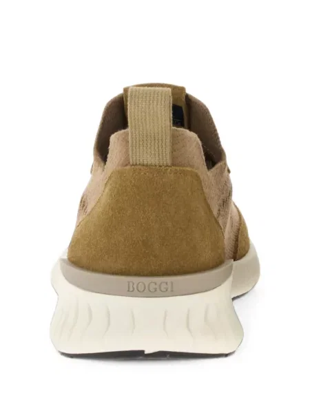 Sneakerși Boggi Milano de lână maro