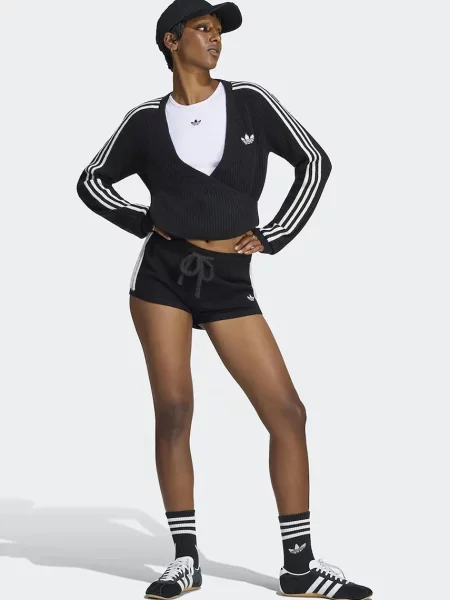 Adidas Sweter Adidas x Jennie Knitted Wrap czarny