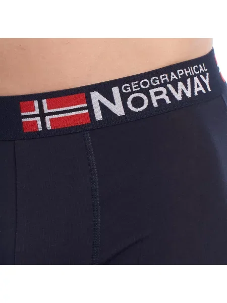 Nohavičky Geographical Norway modrá