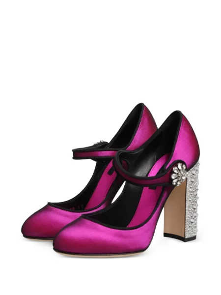Pantofi cu toc Dolce & Gabbana roz