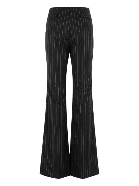 Pantaloni Sportmax cu dungi negru