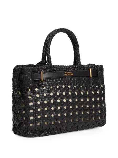 Geantă shopper Tommy Hilfiger negru