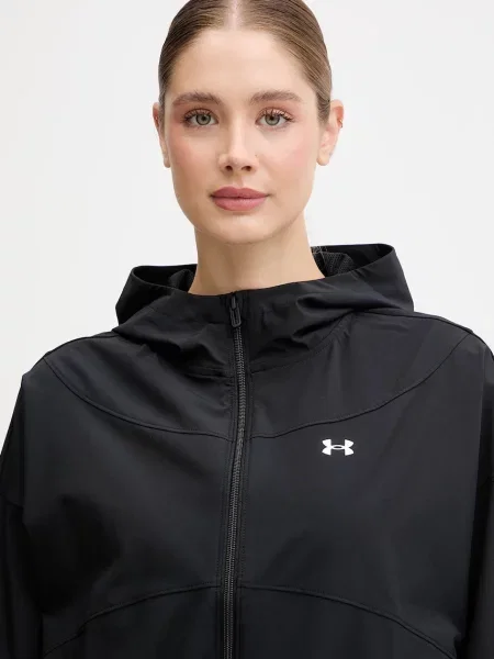 Куртка Under Armour Rival Woven демісезонна чорний