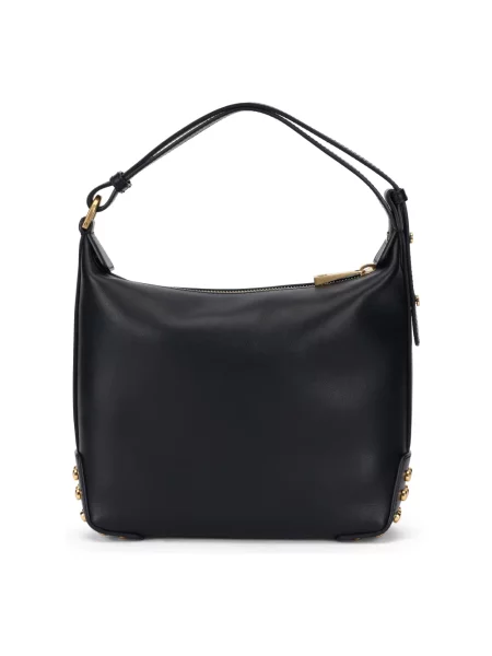 Torebka Tod's skórzana w grochy czarna