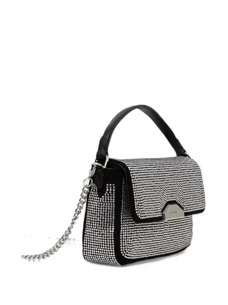 Shopper táska Dkny autogrammal fekete