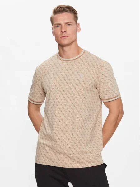 Guess Tricou Marshall bej