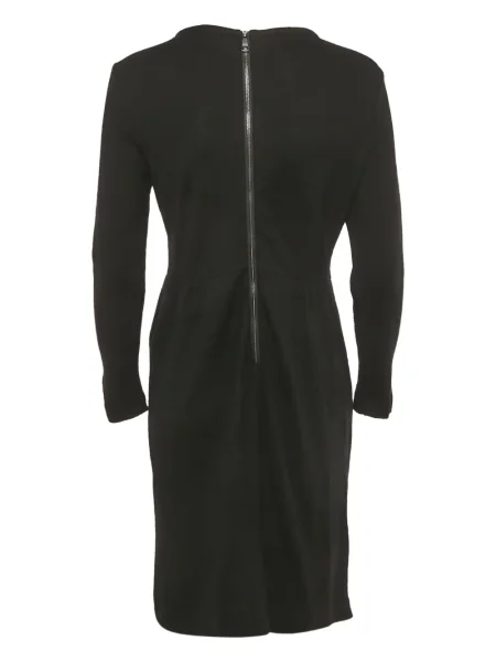 Rochie Burberry de lână de costum negru