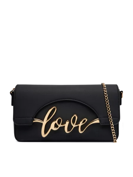 Ročna torba LOVE MOSCHINO črna