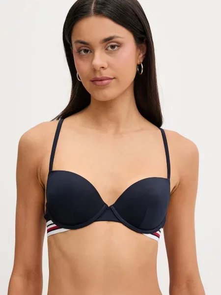 Tommy Hilfiger biustonosz kąpielowy granatowy