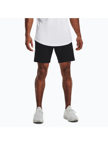 Pantaloni scurți pentru bărbați Under Armour Unstoppable negru/negru negru