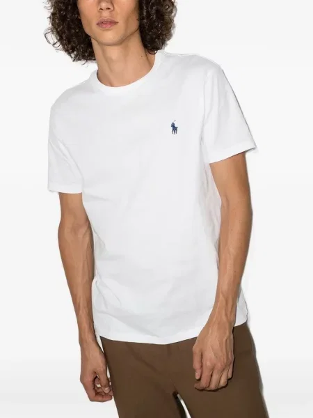 Риза Polo Ralph Lauren с автограф от джърси с връзки червено