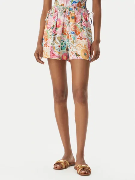 Seafolly Szorty materiałowe Beach Bohème Kolorowy