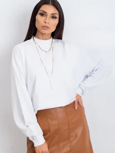 Dukserice Basic Feel Good bijela