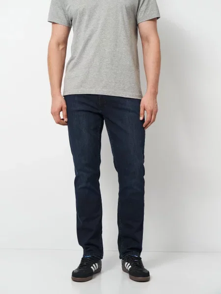 Прямі джинси Mustang Jeans Washington Straigh темно-синій сині