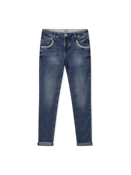 MOS MOSH Jeansy Kobieta Slim-fit Jeansy niebieski