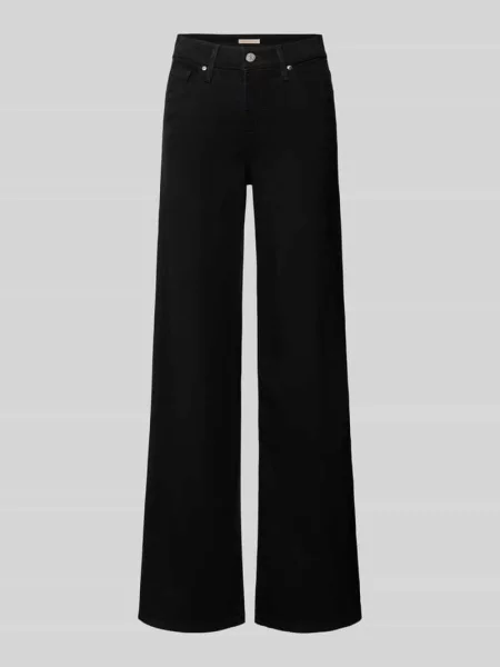 Jeansy o kroju shaping wide leg model Levi's® 300 czarne