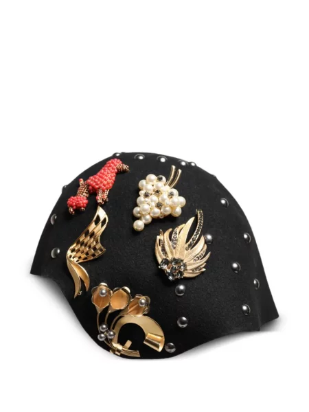 Brosa Dolce & Gabbana de lână negru