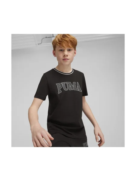 Gyerek póló Puma fekete