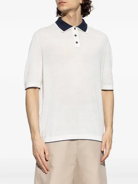 Polo Eleventy alb