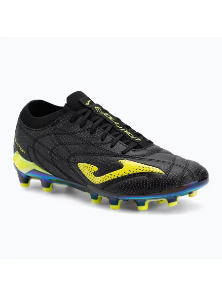 Încălțăminte de fotbal pentru bărbați Joma Evolution Top FG black negru