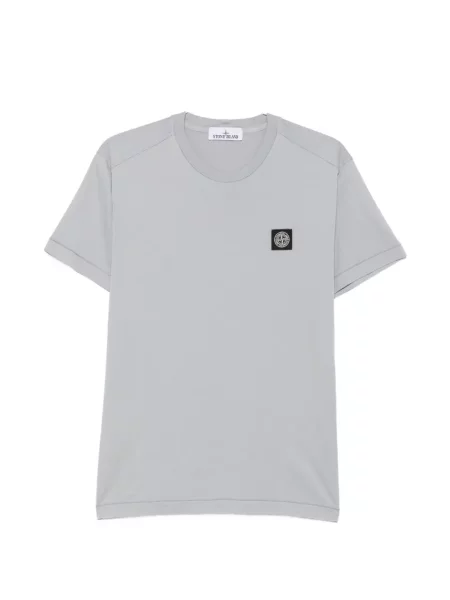 Tricou Stone Island cu strasuri gri