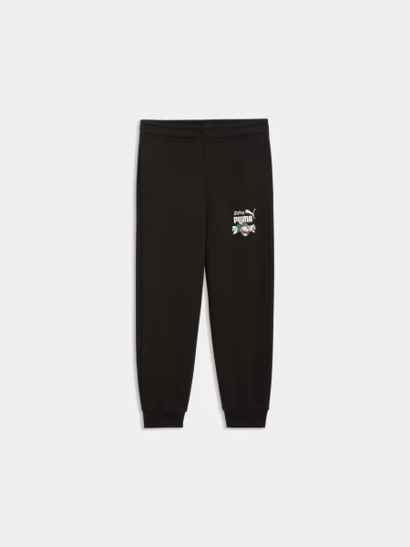 Детские спортивные штаны Puma черные