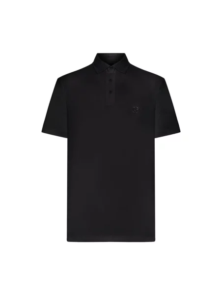 Koszulka polo Giorgio Armani czarna