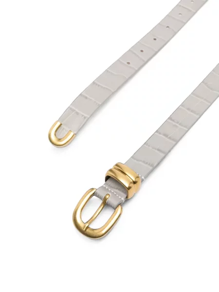 Cu centură curea By Malene Birger gri