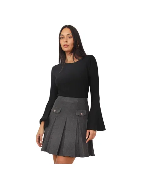 Fustă La Modeuse gri