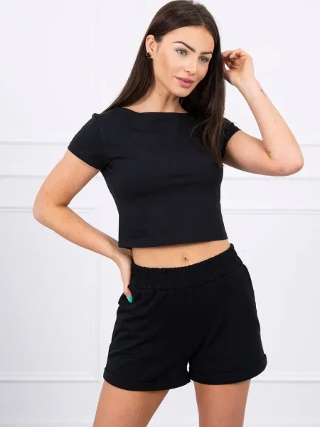 Pantaloni scurți Kesi negru