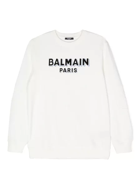 Bluza dziecięca Balmain biała