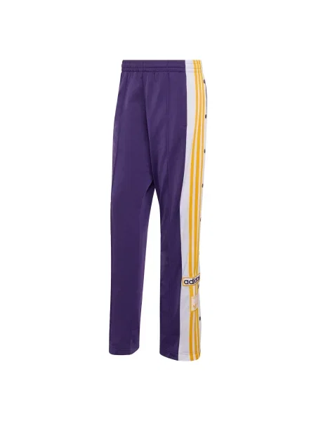 ADIDAS ORIGINALS Παντελόνι Adibreak κάρυ / σκούρο λιλά λευκό