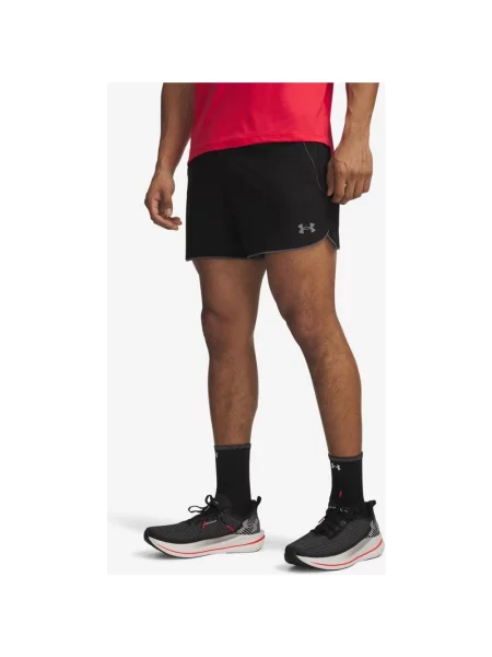 Spodenki Under Armour Velociti Pro czarno‑węglowe S czarne