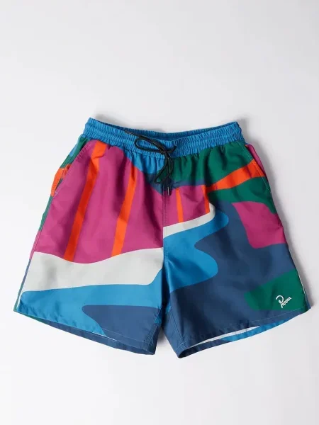 By Parra szorty The festival fence niebieski