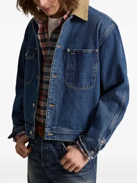 Ριγέ δερμάτινος κάλτσες Polo Ralph Lauren με κορδόνι μαύρο