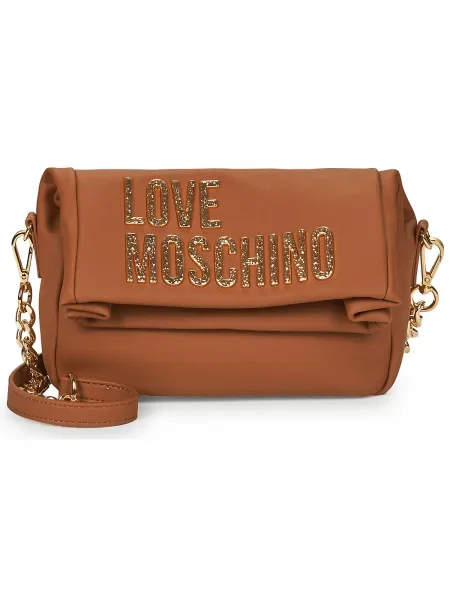 Kabelka Love Moschino hnedá