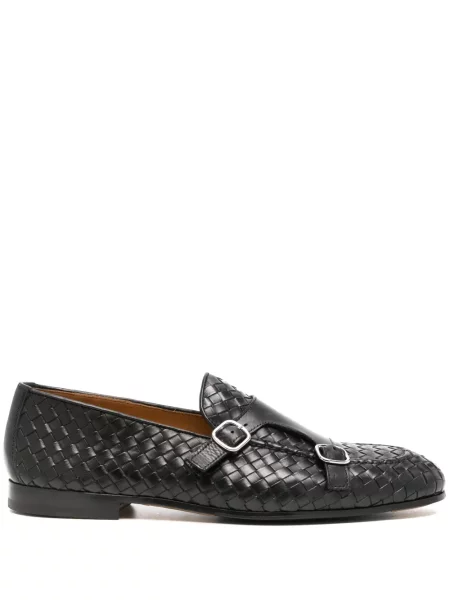 Кожаный обувки монк Doucal's черно